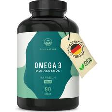 True Nature Omega 3 Kapseln Vegan Aus Algenöl