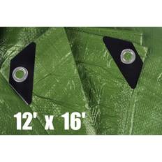 Hanjet Camping Tent Rain Tarps 12x16'