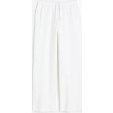 H&M Pants H&M Wide-leg Joggers White