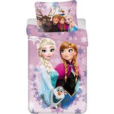 Sängkläder frost Barnrum Disney Frozen Barn Sängkläder Frost Anne Elsa Kudde Täcke