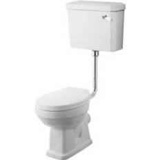 Balterley Traditional Low Level Toilet Pan, Cistern, Flush Pipe Kit