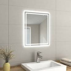 Led Illuminated Bathroom Mirror 50 x 60 cm