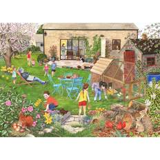 Cheap Classic Jigsaw Puzzles House of Puzzles 500 Piece Jigsaw Puzzle Egg Hunt