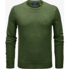 Polo Ralph Lauren Polo Ralph Lauren Merino Crew Neck Pullover Classic Olive Heather