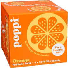 Soda Pop Poppi Prebiotic Soda Orange 12fl oz 4