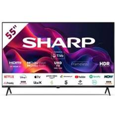 Sharp 4T-C55GK4245KB 55 Inch 4K UHD Frameless Tivo TV 2024