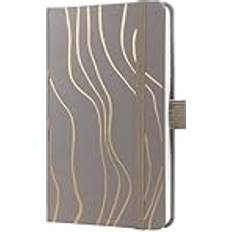 Brown Calendars Sigel Jolie Diary 2025 Approx A6 Hardcover Matt Embossed Hot Foil 95x150