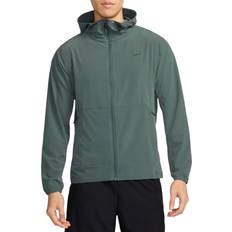 Men - Yoga Jackets Nike Men's Unlimited Water-Repellent Hooded Versatile Jacket - Vintage Green/Black