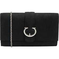 Shoulder Strap Clutches Ravel Alston Womens Clutch Bag Colour: Black IMI Suede, Size: One Size