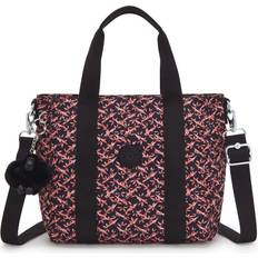 Rood - Vrouw Tassen en boodschappentassen Kipling Tote Asseni Mini Dancing Bouquet Prints Klein Vrouw 100% Recycled Polyester