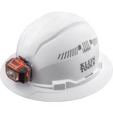 Headgear Klein Tools Hard Hat Vented Brim with Headlamp
