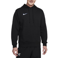 Soccer Tops Nike Men's Club Pullover French Terry Soccer Hoodie - Black/White