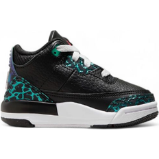 Nike Jordan 3 Retro TD - Black/Hyper Jade/White/Siren Red