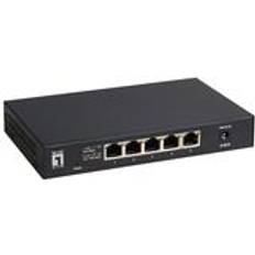 5 ports switch LevelOne GEU-0525 5 Ports Switch