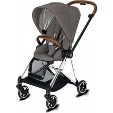 Cybex Pushchairs Cybex Mios Pushchair - Chrome Brown Chassis Soho Grey