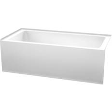 Acrylic Built-In Bathtubs Wyndham Collection Grayley (WCBTW16632RBNTRIM) 167.6x81.3