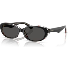 Solglasögon Burberry BE4447D Solglasögon Acetat Svart Grå Rund