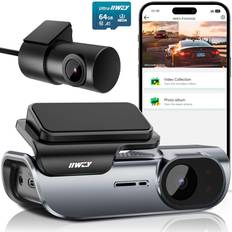 Reversing Cameras IIWEY EY02 4K Dash Cam 5GHz WiFi 64GB SD Card