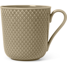 Lyngby Porcelæn Rhombe Earth Clay Mug 39cl