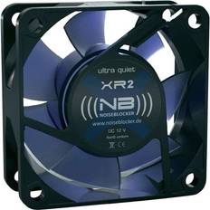 60.0 mm Ventilatori NoiseBlocker BlackSilent XR-2 Ventola Per PC Case Nero Blu 60 x 60 x 25 mm 60mm