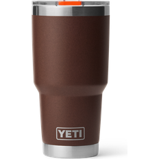 Without Handles Kitchen Accessories Yeti Rambler Wetlands Brown Travel Mug 30fl oz