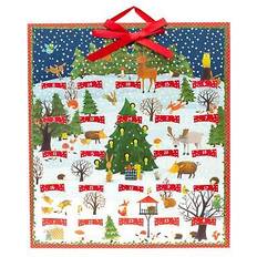 Coppenrath Woodland animals christmas advent calendar with 24 pop-up hanging decorations