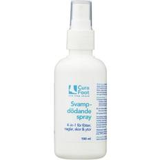 Fotsvamp - Svamp & Vårtor Receptfria läkemedel CuraFoot Svampdödande Spray 100ml Lösning