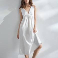 L Nightgowns Shein Soft Cotton Partially Nightgown For Women