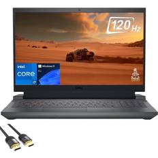 Dell 1 TB - Intel Core i7 Laptops Dell G15 Gaming Laptop, 15.6" FHD 120Hz Display, 13th Gen 6-Cores i7-13650HX, GeForce RTX 4060, 16GB DDR5, 1TB PCIe 4.0, Backlit KB, Keypad, WiFi 6, Webcam, USB-C, HDMI, RJ45, PDG HDMI, Win 11 Pro