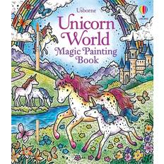 6-9 Anni Libri Unicorn World Magic Painting Book (Copertina flessibile, 2022)