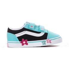 Vans Toddler Old Skool V Glitter - Flower Power Multi/True White