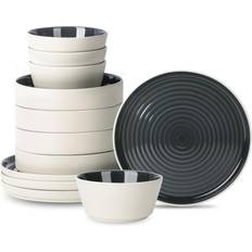 12 piece dinner set STONE LAIN Elica Dinner Set 12