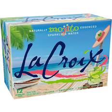 Vegetarian Soda Pop Lacroix Mojito Sparkling Water 12fl oz 24