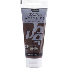 Studio Acrylic Paint Burnt Umber 100ml