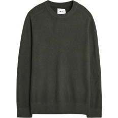 NN.07 Kevin Cotton Knitted Sweater - Dark Army