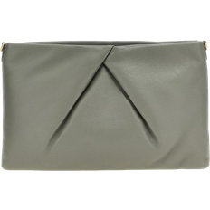 Dries Van Noten Logo Clutch Bag - Grey