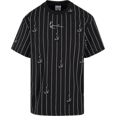 Karl Kani Signature Logo Pinstripe Tee - Black