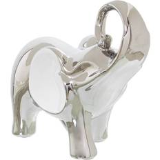 Alexandra House Living Elephant Silver Figurine 18cm