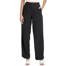 A New Day Women's High-Rise Straight Trousers - Black