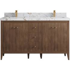 Wood/Nature Vanity Units for Double Basins Willow Collections Atlanta (ATL_TK_DNT_VL_GL_60D)