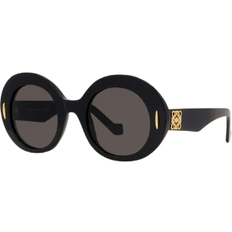 Oval Sunglasses Black/Grey