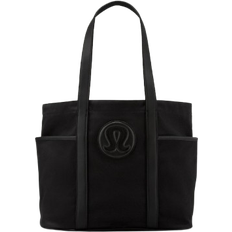 Unisex Totes & Shopping Bags Lululemon Daily Multi-Pocket Canvas Tote Bag - Black