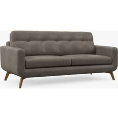Furniture John Lewis Barbican Grand 4 Seater Leather Light Leg Sofa
