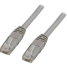 Cat6 - Verkkokaapeli Kaapelit Deltaco Cat6 U/UTP RJ45 - RJ45 M-M