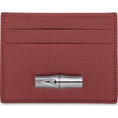 Longchamp Le Roseau Leather Card Holder