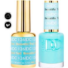 DND Dc Duo Gel & Nail Polish Set - Beautiful Teal