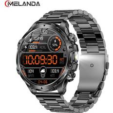 Melanda 1.85 Inch Men's Bluetooth Call Smart Watch 700mAh