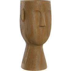 Home ESPRIT Face Brown Vas 31cm