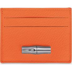 Longchamp Le Roseau Leather Card Holder