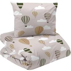 Redlunds Luftballong Beige/Grön 150x210 Påslakan (210.1x)